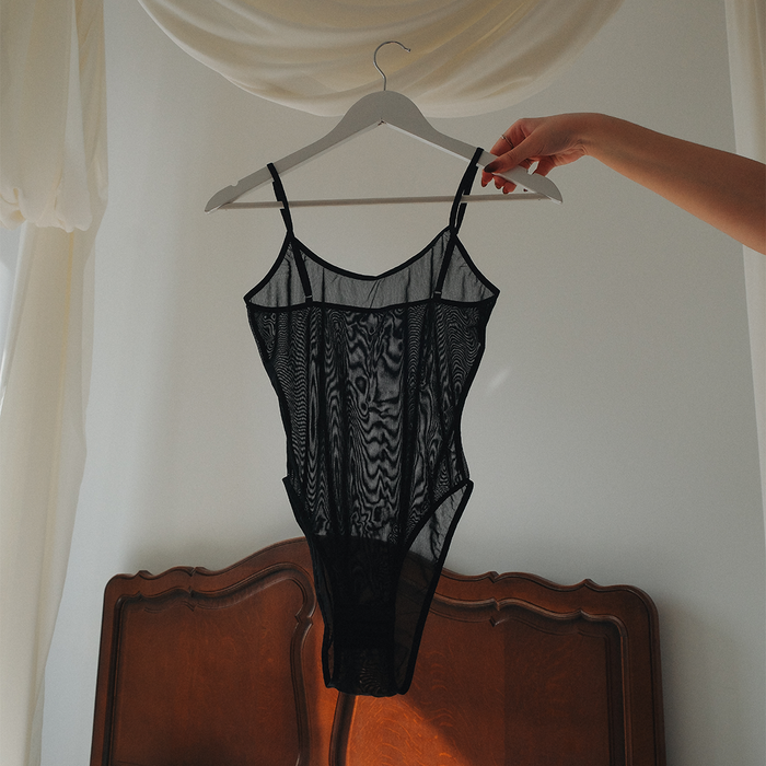 Боді в сіточку BODY-BLACK-S фото